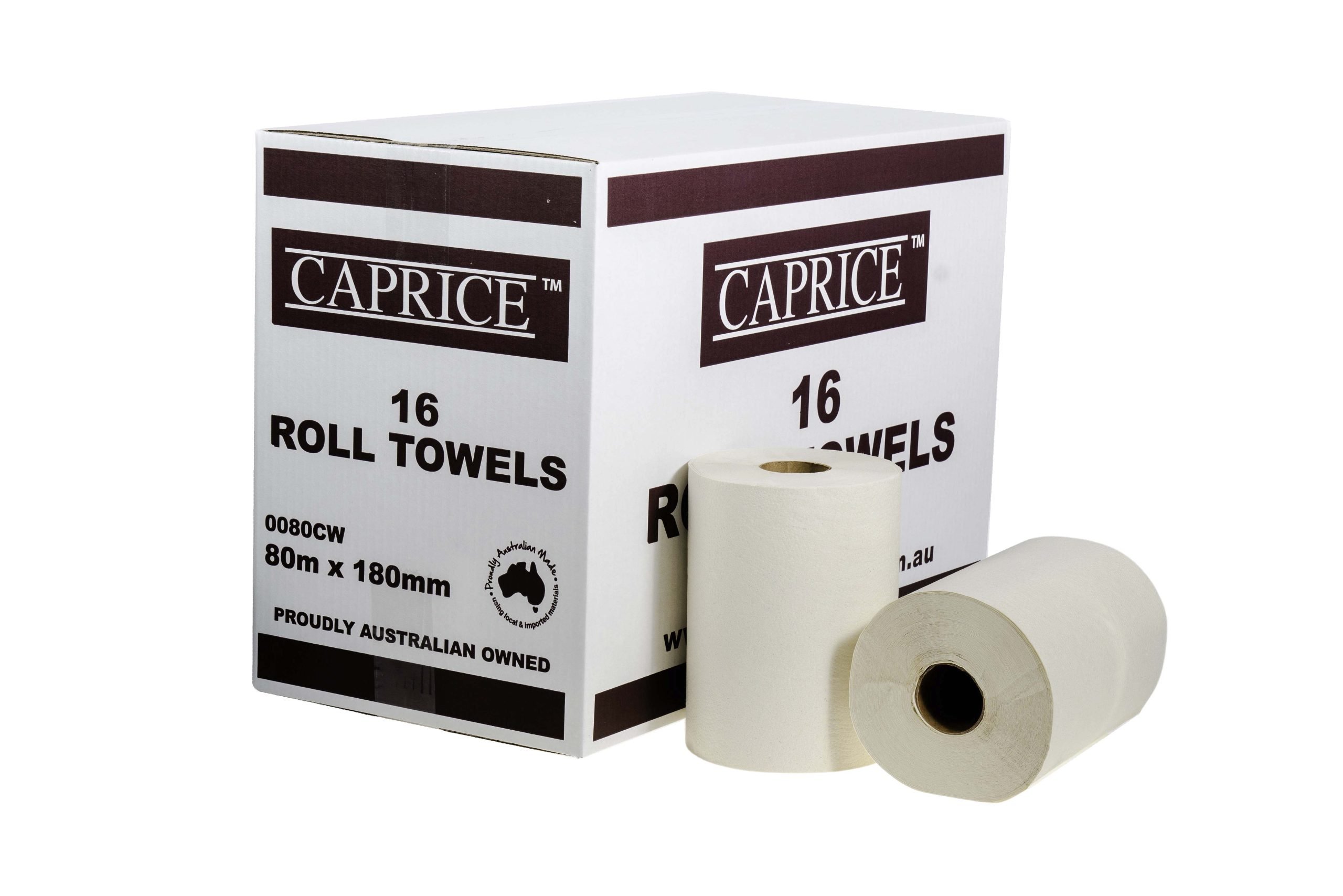Caprice Hand Towel Roll 80m