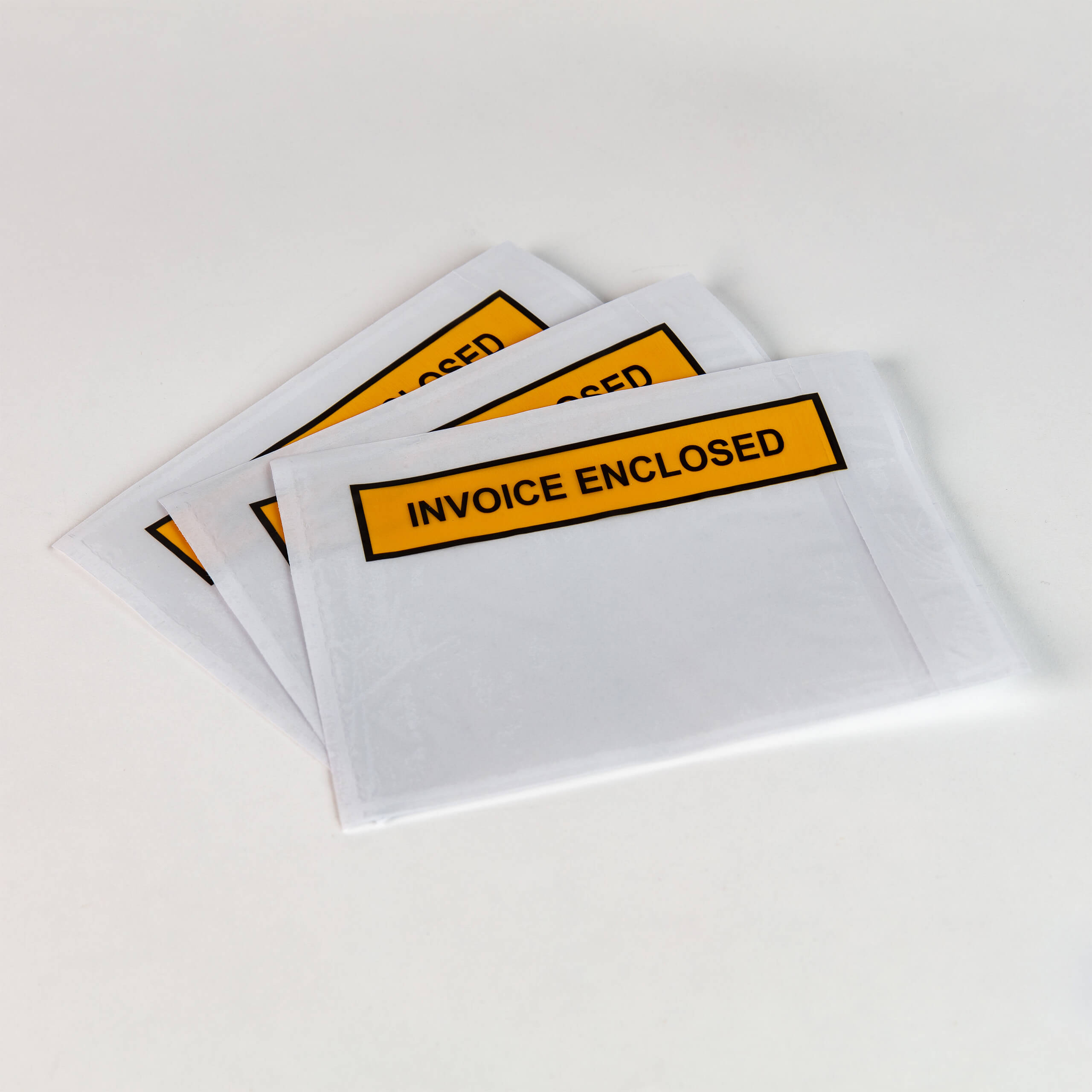 Doculopes INVOICE ENCLOSED 115mm x 150mm - White
